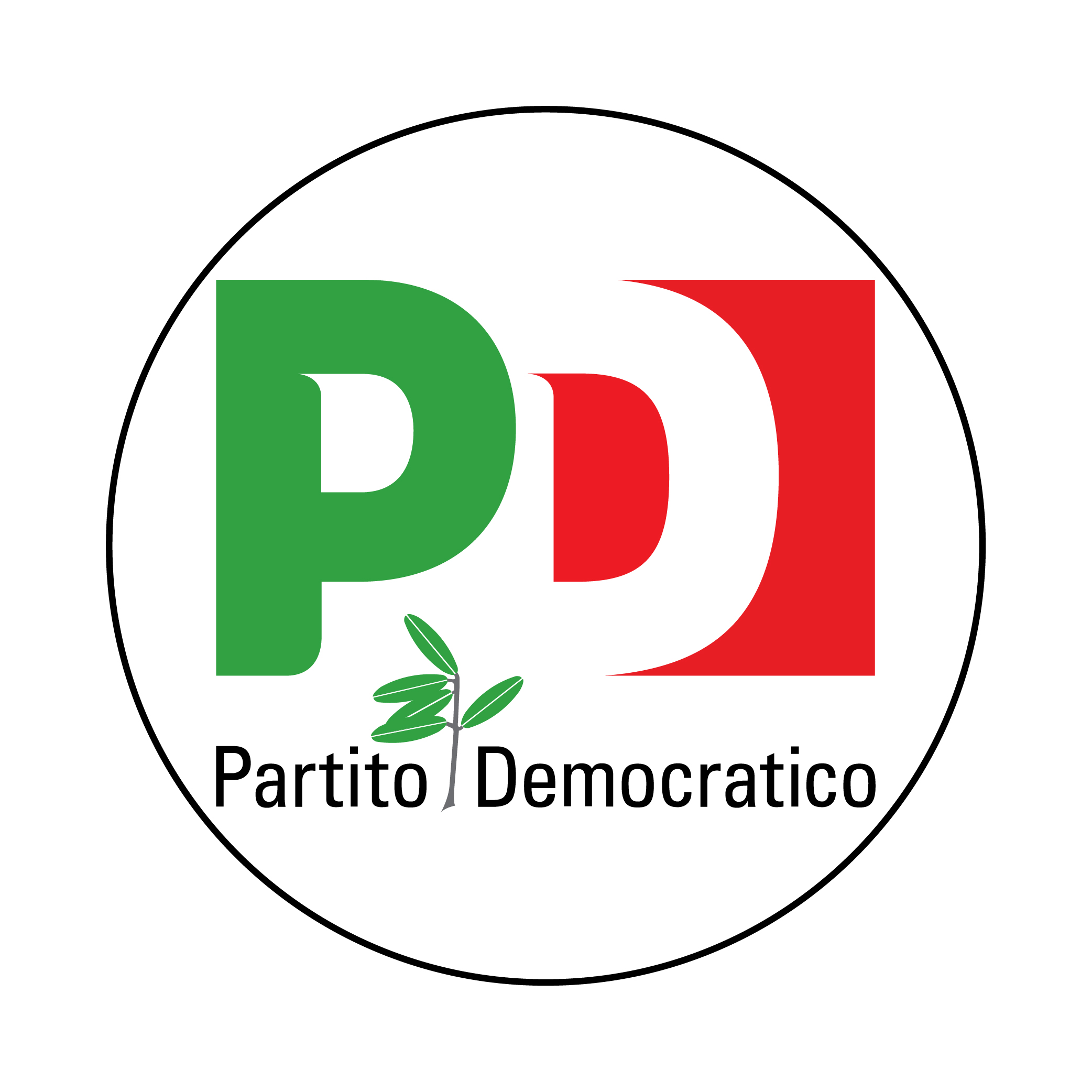 Partito Democratico logo lista Risoluto